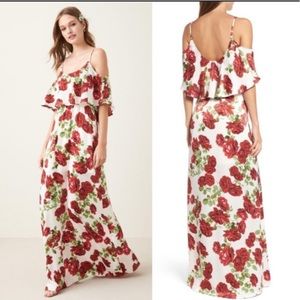 Show me your mumu Caitlin ruffle maxi dress